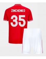 Nottingham Forest Oleksandr Zinchenko #35 Kotipaita Lasten 2025-26 Lyhythihainen (+ shortsit)